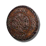 Large Leather Shield