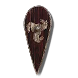 Horse Crest Wooden Shield